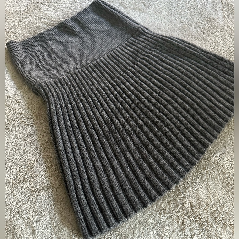 Zara Ribbed Knit Mini Skirt - Picture 7 of 9